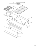 DRAWER AND BROILER, OPTIONAL Diagram and Parts List for GS395LEHS7  Whirlpool Range