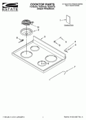 Part Location Diagram of W10198623 Whirlpool Tech Sheet