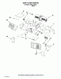 Part Location Diagram of W10422269 Whirlpool Noise Filter Board