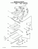 Part Location Diagram of W10411614 Whirlpool PIPE-MNFLD