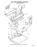 Part Location Diagram of 690411 Whirlpool Panel, Control
