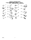 WIRING HARNESS Diagram and Parts List for LSV7233BQ0  Whirlpool Washer