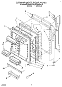 Part Location Diagram of 2161512 Whirlpool INSERT-HDL