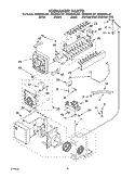 ICEMAKER PARTS - PARTS NOT ILLUSTRATED Diagram and Parts List for GS5SHGXLQ01  Whirlpool Refrigerator