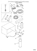 OPTIONAL Diagram and Parts List for ACM072XH0  Whirlpool Air Conditioner