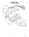 CONTROL Diagram and Parts List for TS25AWXAN00  Whirlpool Refrigerator