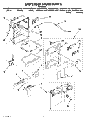 Part Location Diagram of WP2304170 Whirlpool Control, Electric