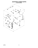 ELECTRICAL OVEN Diagram and Parts List for SS373PEX1  Whirlpool Range