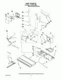 UNIT PARTS Diagram and Parts List for KBFS20EVMS4  KitchenAid Refrigerator