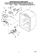 REFRIGERATOR LINER PARTS Diagram and Parts List for GB2SHKRLS01  Whirlpool Refrigerator