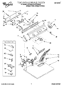Part Location Diagram of 3401628 Whirlpool Harness, Wiring