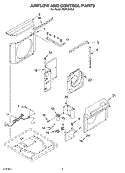Part Location Diagram of 1185752 Whirlpool THERMOSTAT