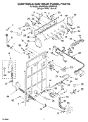 Part Location Diagram of 3954129 Whirlpool SWITCH-CYC