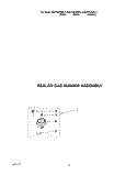 SEALED GAS BURNER ASSEMBLY Diagram and Parts List for KGCT305BBL4  KitchenAid Cooktop