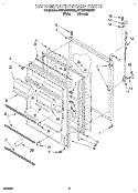 Part Location Diagram of 1120267 Whirlpool INTERIOR DOOR PANEL