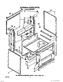 EXTERNAL OVEN, LITERATURE AND OPTIONAL Diagram and Parts List for SEC350XW0  Roper Range