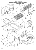 UNIT Diagram and Parts List for KTLS22QDAL00  KitchenAid Refrigerator