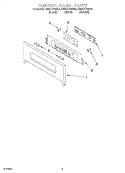 Part Location Diagram of 4455414 Whirlpool SWTCH-MEMB