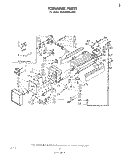 ICEMAKER Diagram and Parts List for ED26MMXLWR0  Whirlpool Refrigerator