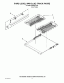 Part Location Diagram of WPW10195238 Whirlpool Track