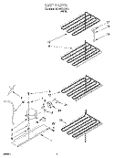 UNIT Diagram and Parts List for EV150FXGW01  Whirlpool Freezer