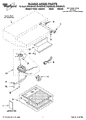 RANGE HOOD PARTS Diagram and Parts List for RH2630XJB2  Whirlpool Range Hood