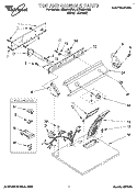SECTION Diagram and Parts List for LER5624BN2  Whirlpool Dryer