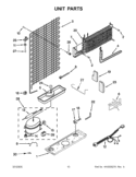 UNIT PARTS Diagram and Parts List for W6TXNWFWQ03  Whirlpool Refrigerator