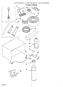 OPTIONAL Diagram and Parts List for ACE082XK0  Whirlpool Air Conditioner