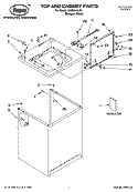 Part Location Diagram of LIT3955872 Whirlpool Literature Parts (Use & Care Guide)