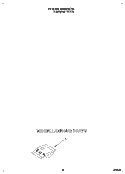 MISCELLANEOUS Diagram and Parts List for DU925QWDQ2  Whirlpool Dishwasher