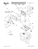 CONVECTION OVEN, LITERATURE Diagram and Parts List for GM8155XJB0  Whirlpool Microwave
