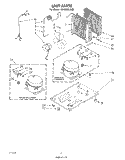 SECTION Diagram and Parts List for AD0302XM0  Whirlpool Dehumidifier