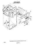 LINER Diagram and Parts List for ET18ZKXMWR1  Whirlpool Refrigerator