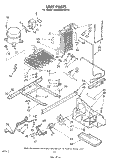 UNIT Diagram and Parts List for ED22MKXLWR0  Whirlpool Refrigerator