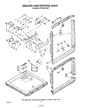 Part Location Diagram of 839829 Whirlpool TRIM-BRKR