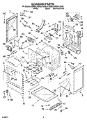 Part Location Diagram of WP9757341 Whirlpool Range Broil Element