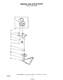 MOTOR AND DRIVE , LIT/OPTIONAL Diagram and Parts List for 4KUCC150S1  KitchenAid Trash Compactor