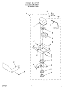 PUMP Diagram and Parts List for KUIS185JSS0  KitchenAid Ice Maker