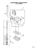 POWERSCREW AND RAM Diagram and Parts List for TC8700XYP0  Whirlpool Trash Compactor