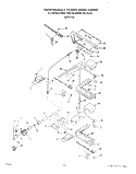 BURNER , LIT/OPTIONAL Diagram and Parts List for B6757^0  Roper Range