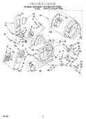 SECTION Diagram and Parts List for RES7648EQ2  Roper Dryer