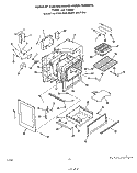 BODY Diagram and Parts List for F5608W0  Roper Range