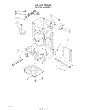 FRAME Diagram and Parts List for TF4600XTP2  Whirlpool Trash Compactor