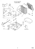 UNIT, LITERATURE Diagram and Parts List for DH50G0  Whirlpool Dehumidifier