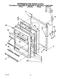 REFRIGERATOR DOOR, LIT/OPTIONAL Diagram and Parts List for ET18NKXAN00  Whirlpool Refrigerator