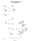 Part Location Diagram of 304679 Whirlpool Harness, Wiring