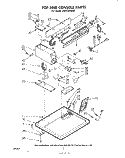 SECTION Diagram and Parts List for 3CFE2510W2  Whirlpool Dryer