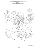 BODY Diagram and Parts List for F5558W0  Roper Range
