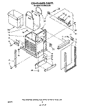 Part Location Diagram of 608413 Whirlpool PLATE, NUT WELD ASSEMBLY (2)
